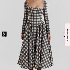 ☎️ HOUSE OF CB | ELIZA DRESS | Size Large, Plus Cup ☎️